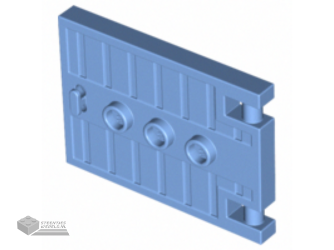 93096 – Deur 1 x 5 x 3 met 3 noppen en Hendel