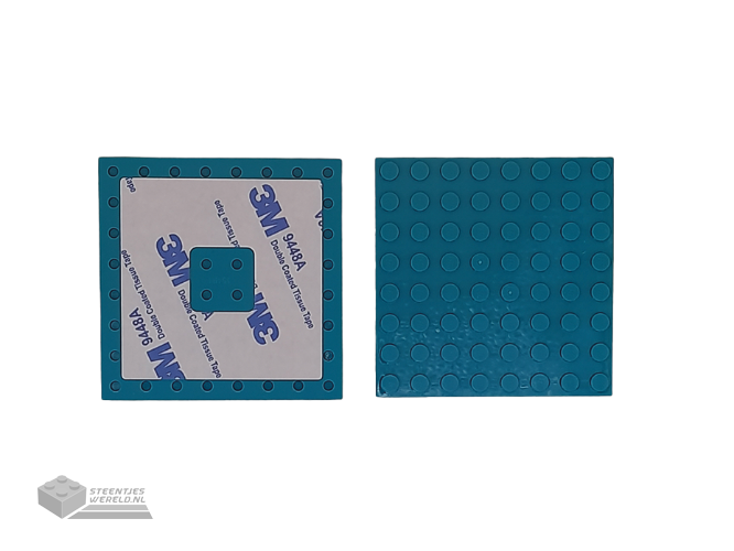 79759c01 – Plate, Modified 8 x 8 with Double-Sided Adhesive Tape on Back
