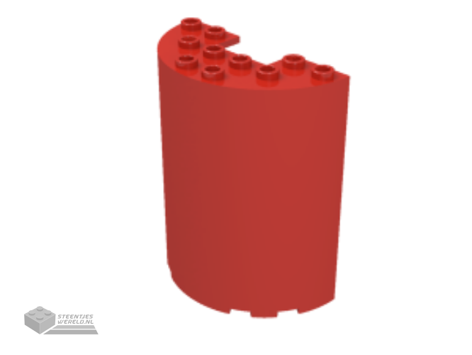 87926 – Cylinder Half 3 x 6 x 6 met 1 x 2 Cutout