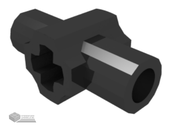 24122 – Technic, Technic as Connector Hub met twee staaf houders recht (Lightsaber Hilt)