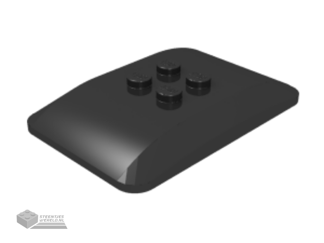 98281 – Wedge 6 x 4 x 2/3 Quad gebogen