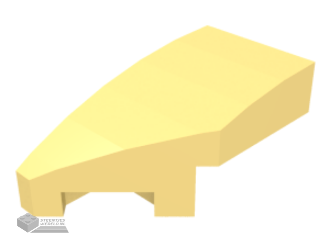 29120 – Wedge 2 x 1 x 2/3 met nop inkeping links