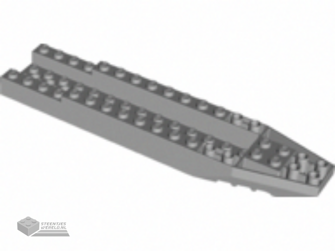 42863 – Aircraft Fuselage Forward Bottom Angular 4 x 18 x 1 1/3 with 2 x 14 Recessed Center and 13 Holes