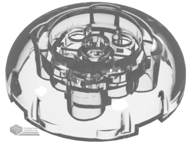 79850 – Brick, Round 4 x 4 Dome Top with 2 x 2 Recessed Center