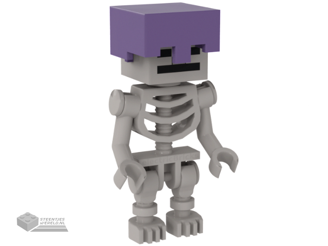 min065 – Skeleton – Medium Lavender Helmet