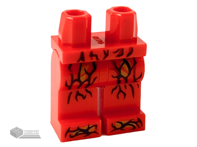 970c00pb0938 - Hips and Legs with Jagged Black Tendrils Pattern