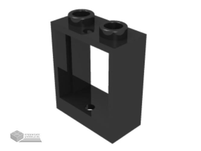 60592 – raam 1 x 2 x 2 platte voorzijde