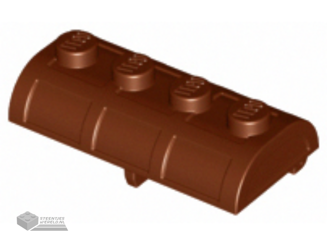 4739a – Container, Treasure Chest Lid gebogen met dikke scharnier