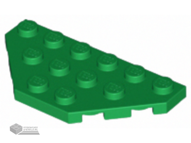 2419 – Wedge, Plaat 3 x 6 Cut hoeken