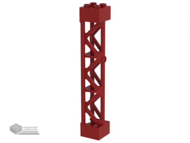 95347 – Pilaar 2 x 2 x 10 Girder driehoekig Vertical – Type 4 – 3 Posts, 3 Sections
