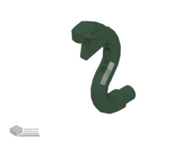 28588 – Snake hoofd met Open Mouth, Fangs en gebogen Neck met staaf
