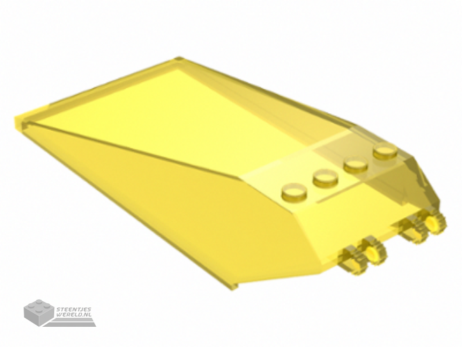 13252 - Windscreen 12 x 6 x 2 with Locking Dual 2 Fingers Hinge