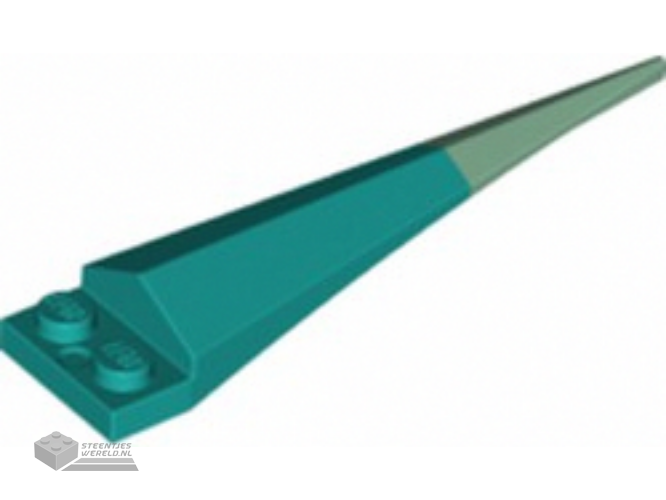 61406pb06 – Plate, Modified 1 x 2 with Angular Extension with Molded Flexible Sand Green Tip Pattern