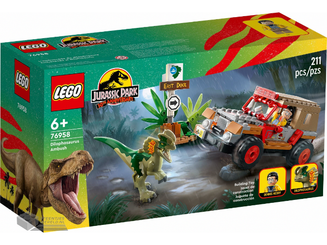 76958-1 – LEGO Jurassic World 76958 Dilophosaurus hinderlaag