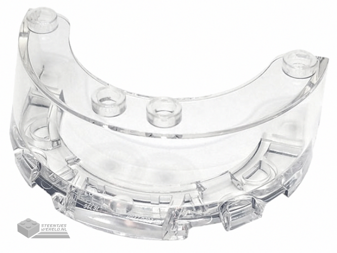 76796 - Windscreen 4 x 6 x 1 1/3 Round