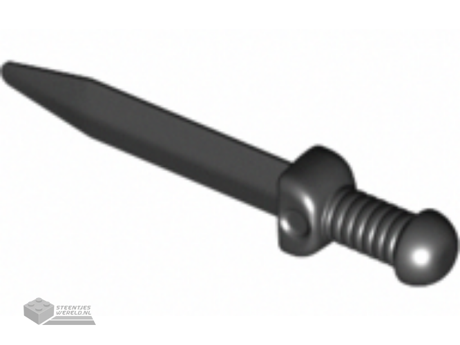 18034 – Minifigure, wapen Sword, Roman Gladius met extra dik handvat
