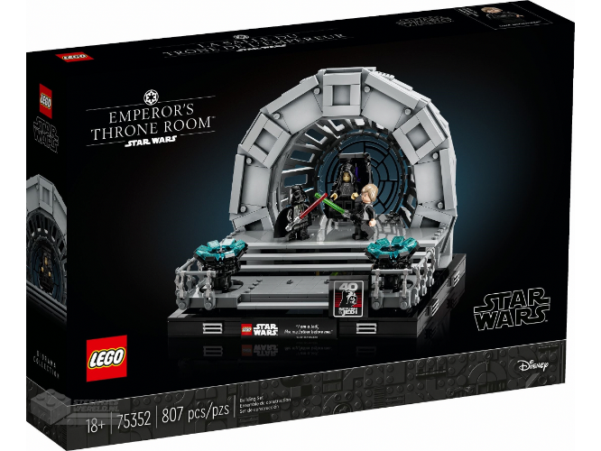 75352-1 – LEGO Star Wars 75352 Troonzaal van de keizer diorama