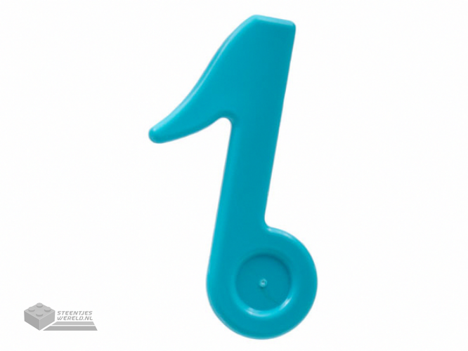 65468c - Minifigure, Utensil Trolls Eighth Note (Quaver)