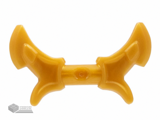 86125e - Minifigure, Weapon Hook with Double Blades, Handle Barbs