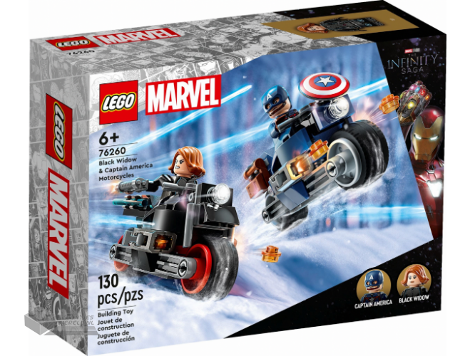 76260-1 – Black Widow & Captain America Motorcycles