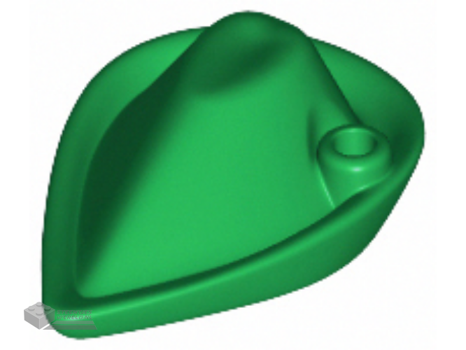 88489 - Minifigure, Headgear Hat, Forestmen's (Reissue with Blind Hole for Feather)