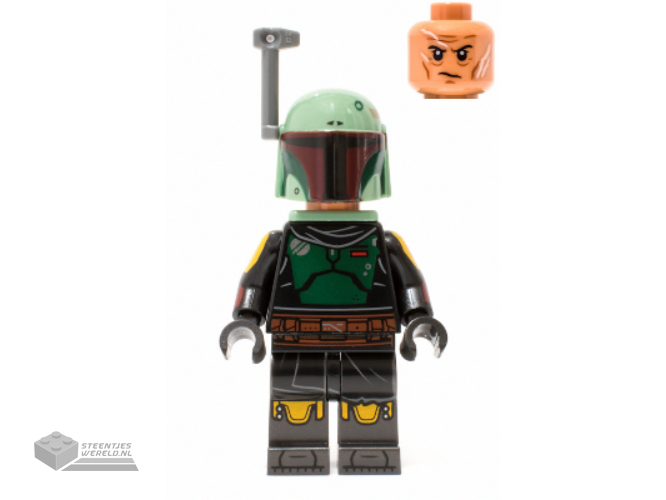 sw1158 – Boba Fett – Repainted Beskar Armor, Jet Pack, Rangefinder