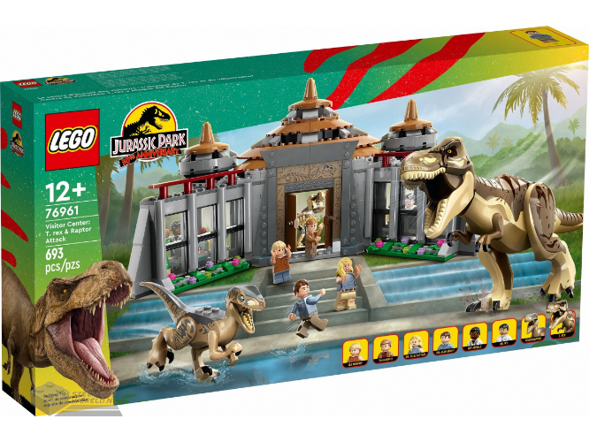 76961-1 – LEGO Jurassic World 76961 Bezoekerscentrum: T. rex & raptor aanval