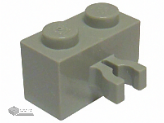 30237a – Brick, Modified 1 x 2 with Split U Clip Thick (Vertical Grip)