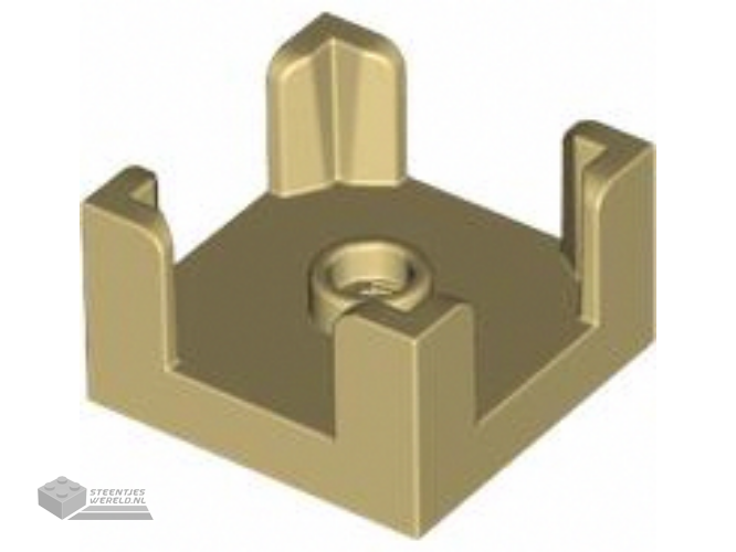 3131 – Container, Box 2 x 2 x 1 Half with Stud and 4 Corner Supports