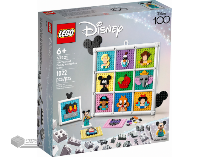 43221-1 – LEGO Disney 43221 100 jaar Disney animatiefiguren