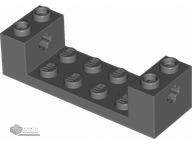 3668 – Technic, Brick 2 x 6 x 1 1/3 with Axle Holes and Bottom Stud Holders