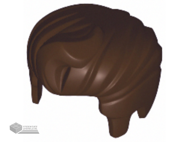 98371 - Minifigure, Hair Swept achterkant met Forelock