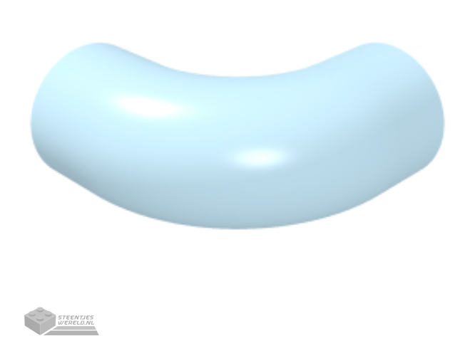 25214 – Steen, rond 1 x 1 d. 90 Degree Elbow – zonder nop – Type 2 – Technic as gat