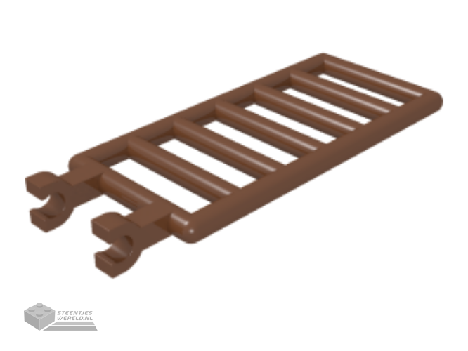 6020 – staaf 7 x 3 met 2 Clips (Ladder)