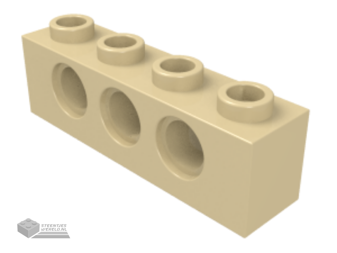 3701 – Technic, Steen 1 x 4 met gaten