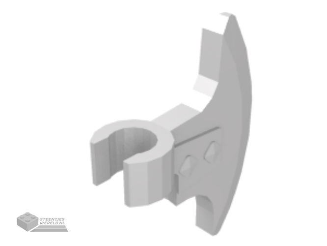 53454 – Minifigure, Weapon Axe hoofd met Clip