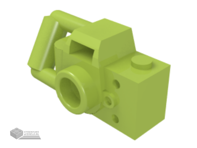 30089b – Minifigure, Utensil Camera Handheld Style met Extended staaf Hendel
