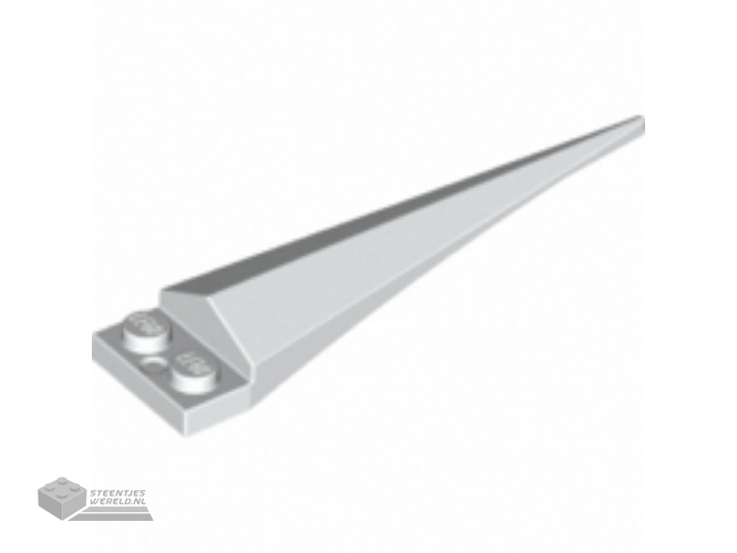 61406pb07 – Plate, Modified 1 x 2 with Angular Extension with Molded Flexible White Tip Pattern