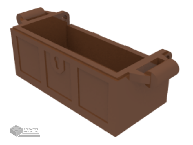 4738a – Container, Treasure Chest onderkant met gleuven in achterkant