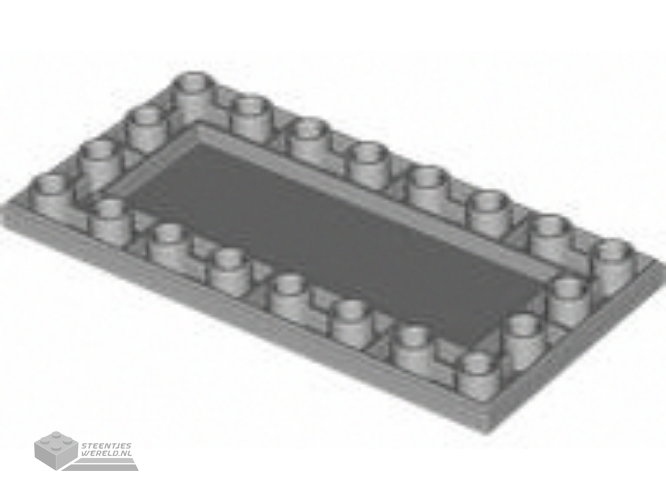 83496 – Tile, Modified 4 x 8 Inverted with Studs on Edges