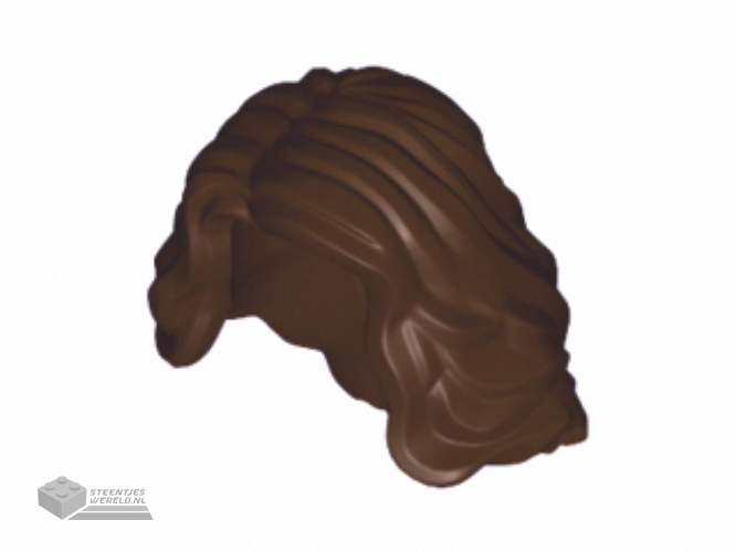 23187 – Minifigure, Hair Female Mid-Length Wavy