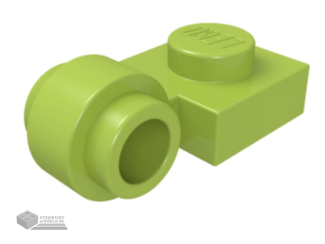 4081b – Plaat, aangepast 1 x 1 met Light Attachment – dikke ring