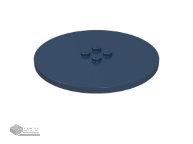 6177 – Tegel, rond 8 x 8 met 4 noppen in middenstuk