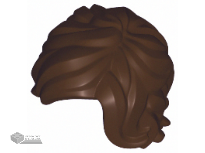 25409 – Minifigure, Hair Mid-Length Tousled met zijkant Part