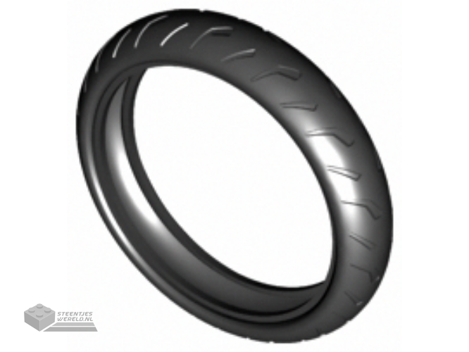 71721 - Tire 132.6mm D. x 27mm Motorcycle Racing Tread Narrow