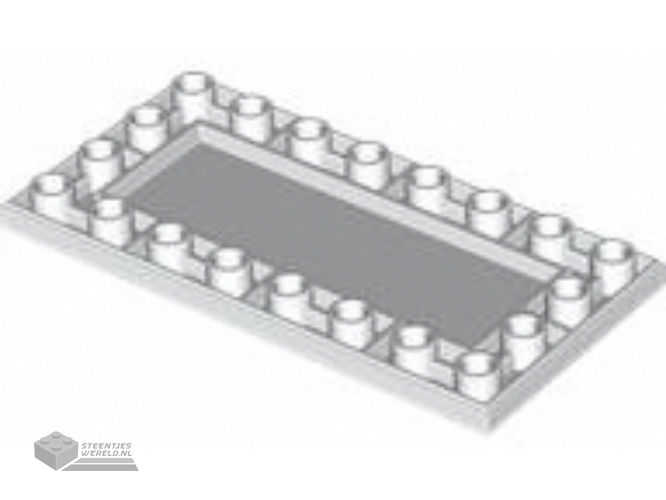 83496 – Tile, Modified 4 x 8 Inverted with Studs on Edges