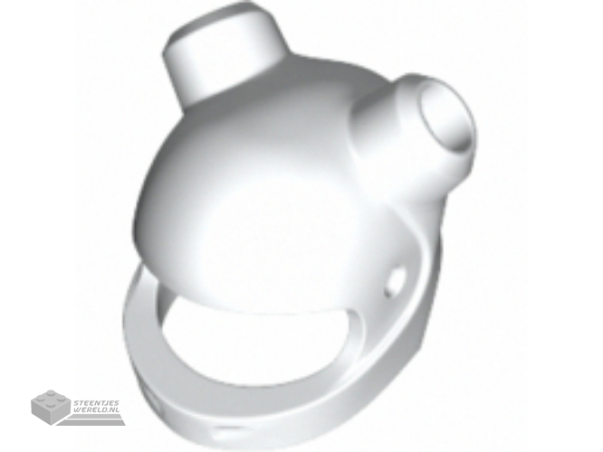 82252 – Minifigure, Headgear Helmet Motorcycle with 2 Angled Holes for Bars