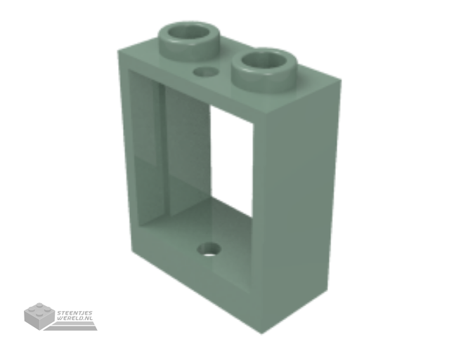 60592 – raam 1 x 2 x 2 platte voorzijde