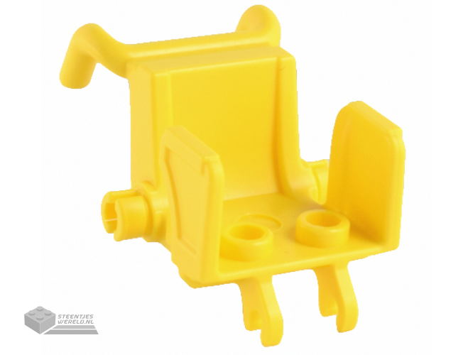 80440 – Minifigure, Utensil Wheelchair Seat with Open Sides and High Arm Rests