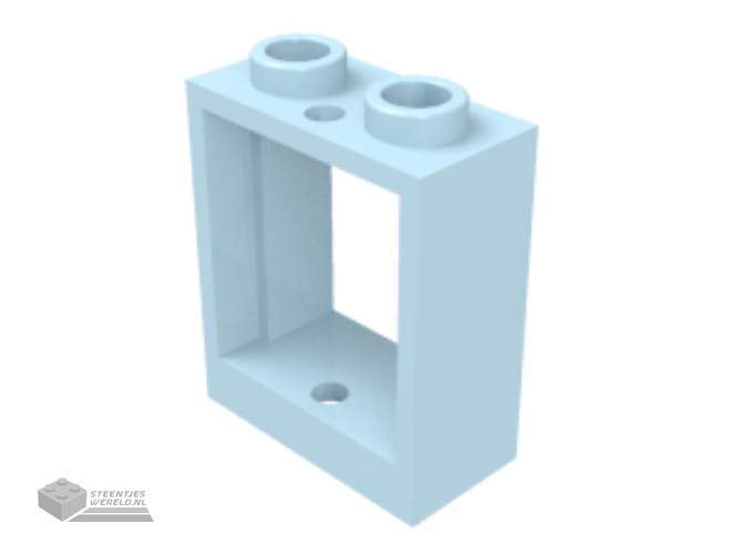 60592 – raam 1 x 2 x 2 platte voorzijde